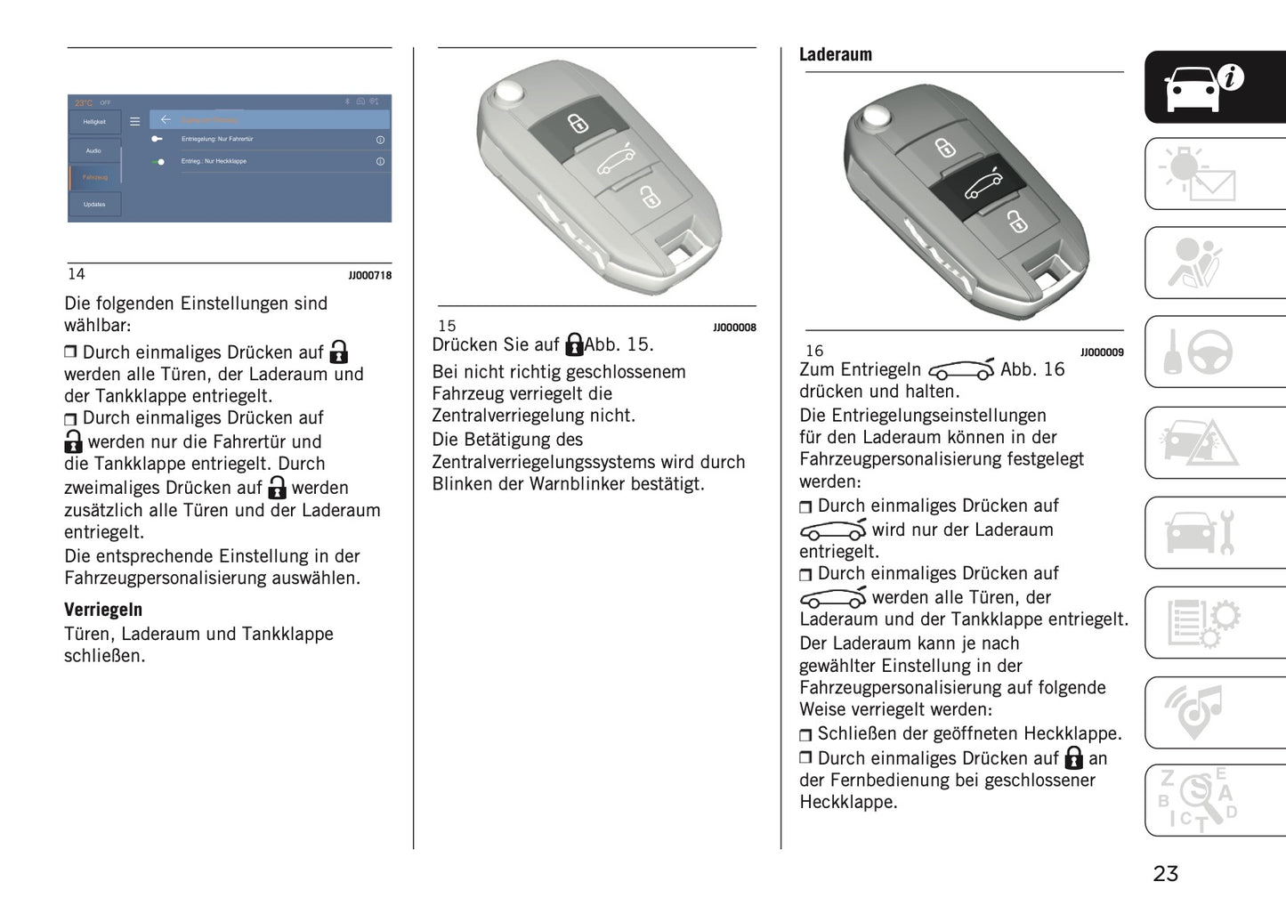 2026 Jeep Avenger Owner's Manual | German