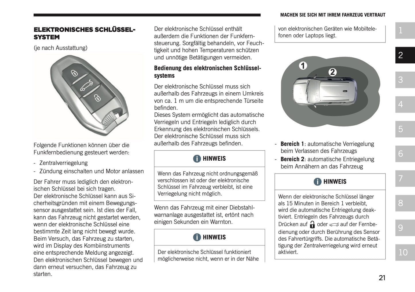 2026 Jeep Avenger Owner's Manual | German