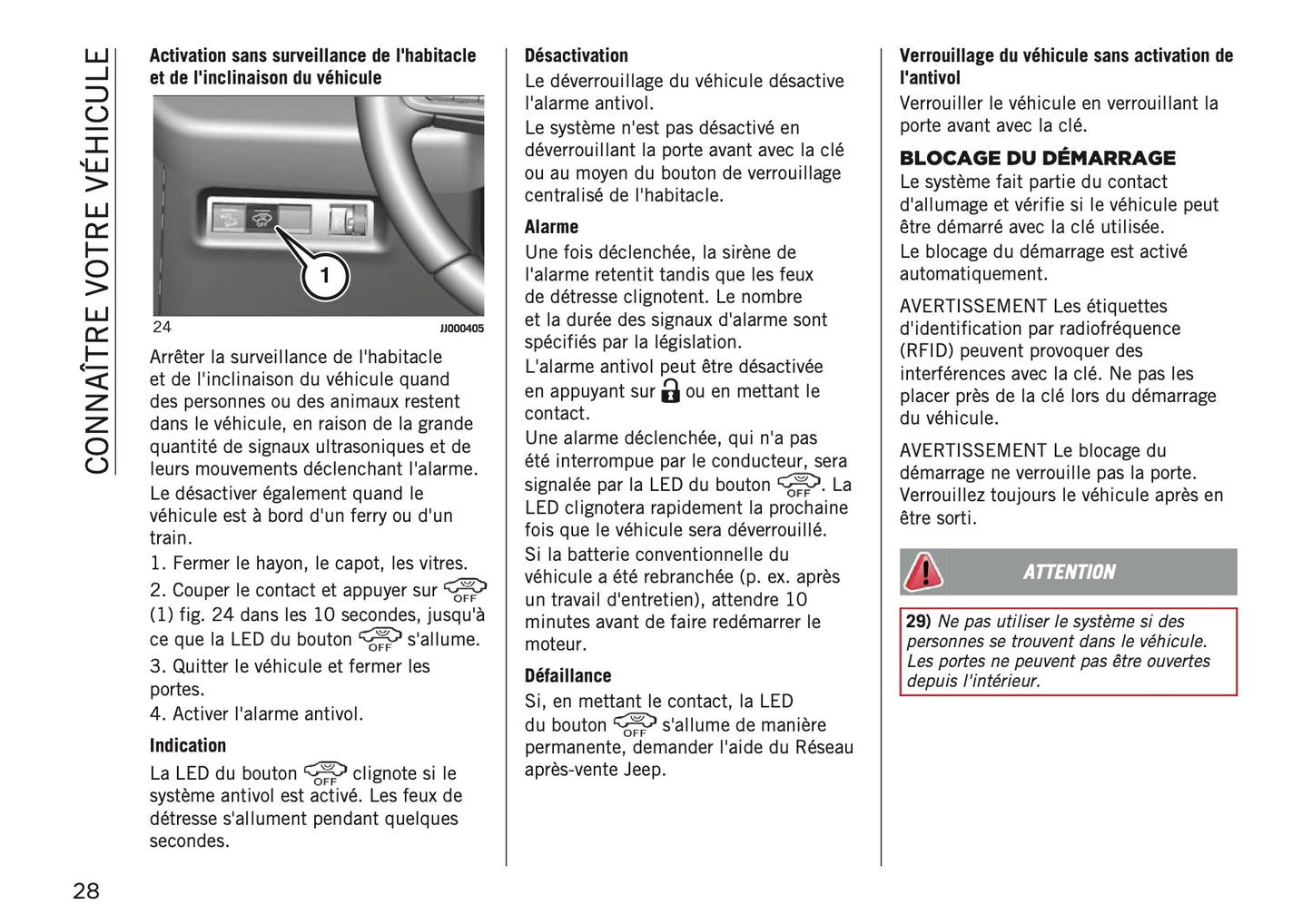 2025-2026 Jeep Avenger Manuel du propriétaire | Français