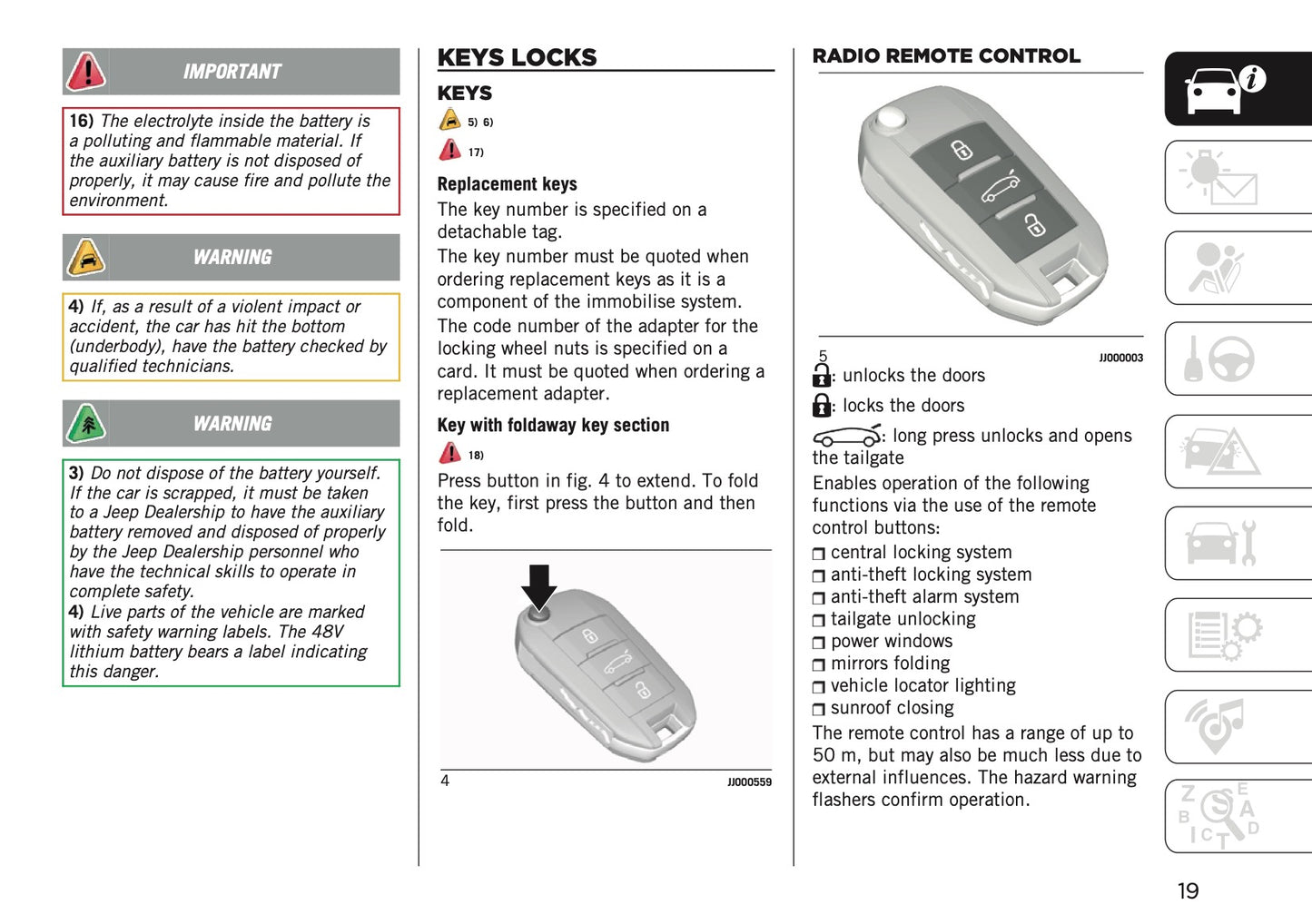 2025 Jeep Avenger Owner's Manual | English