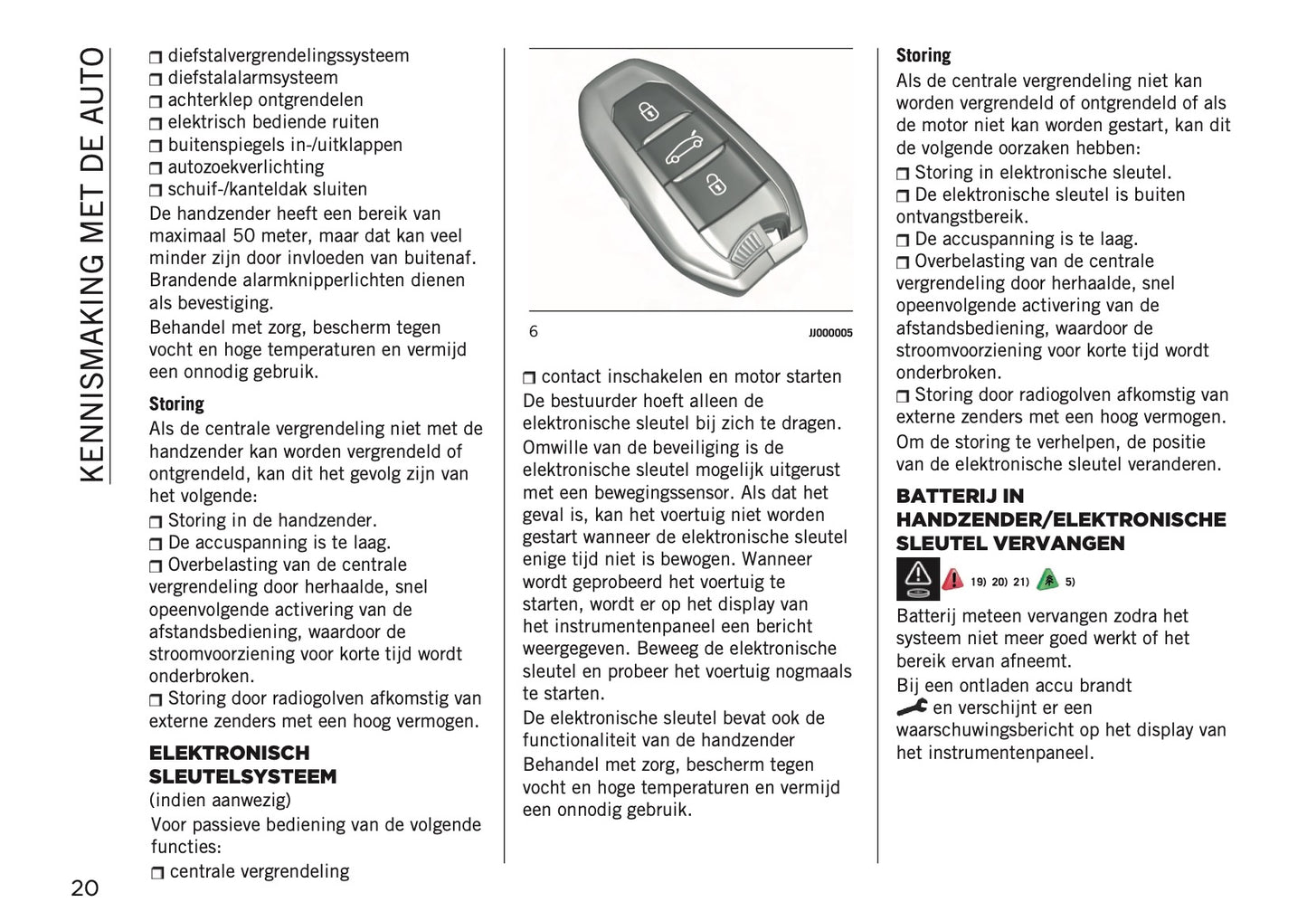 2024-2025 Jeep Avenger Owner's Manual | Dutch