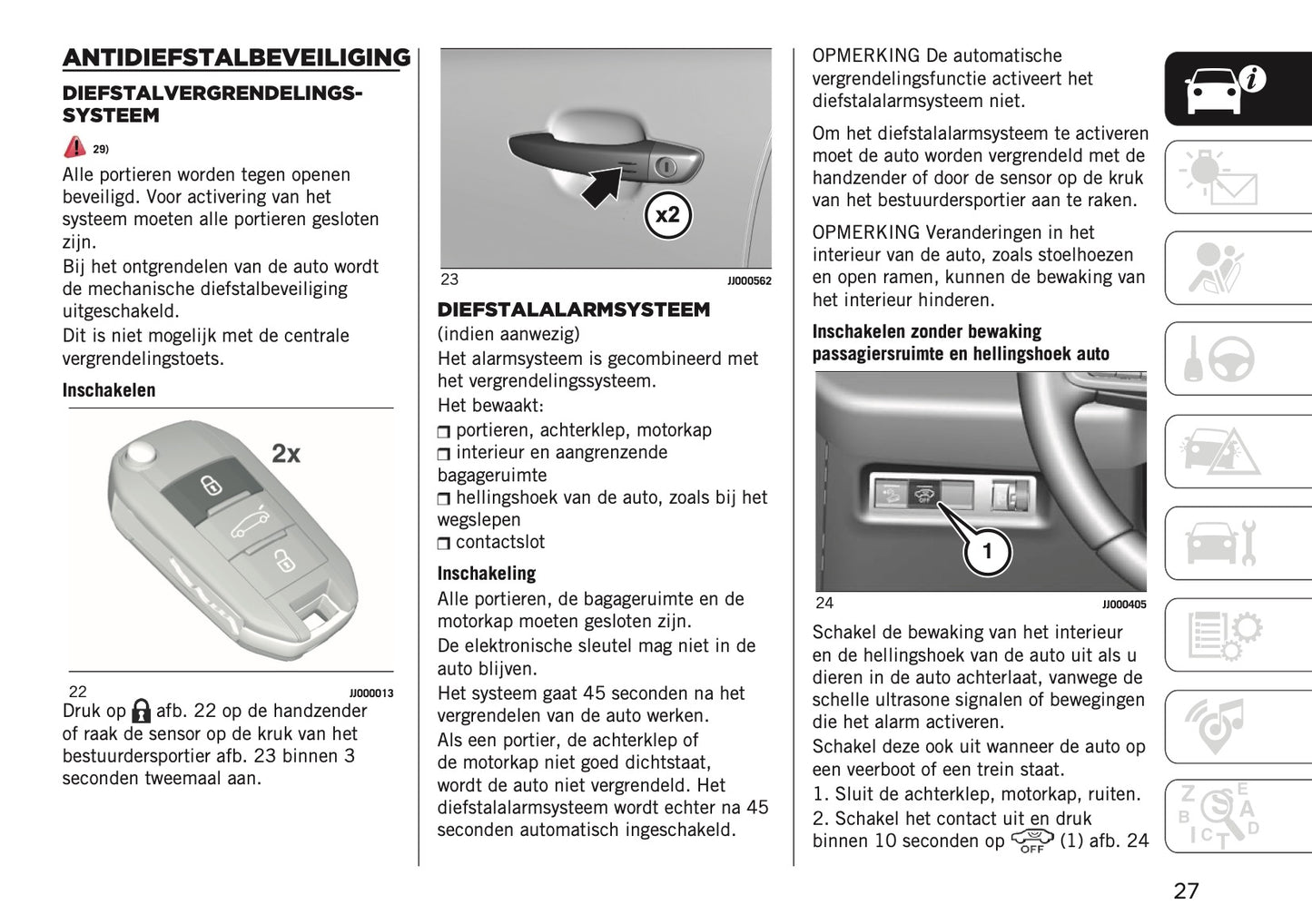 2024-2025 Jeep Avenger Owner's Manual | Dutch