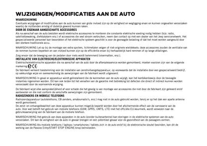 2024-2025 Jeep Avenger Owner's Manual | Dutch