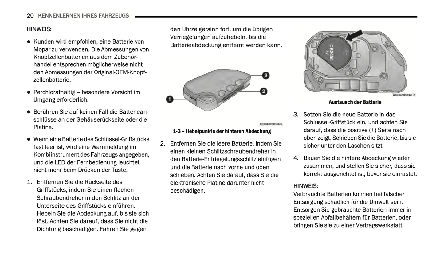 2020-2021 Jeep Wrangler Bedienungsanleitung | Deutsch