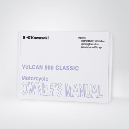 2012 Kawasaki Vulcan 900 Classic Owner's Manual | English