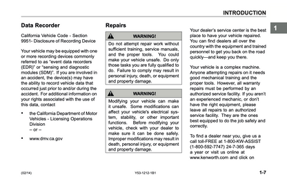 2009-2018 Kenworth T300 Owner's Manual | English