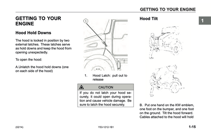 2009-2018 Kenworth T300 Owner's Manual | English