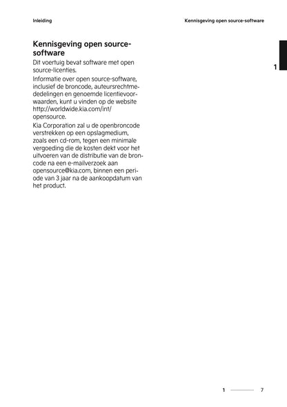 2024-2025 Kia Picanto Owner's Manual | Dutch