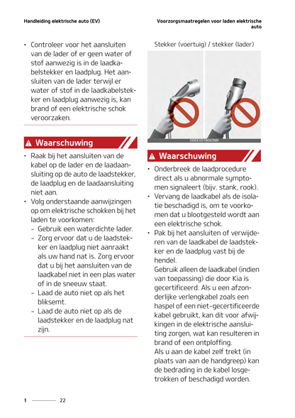 2021-2022 Kia Soul EV Gebruikershandleiding | Nederlands