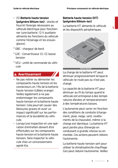 2022 Kia Soul EV Owner's Manual | French