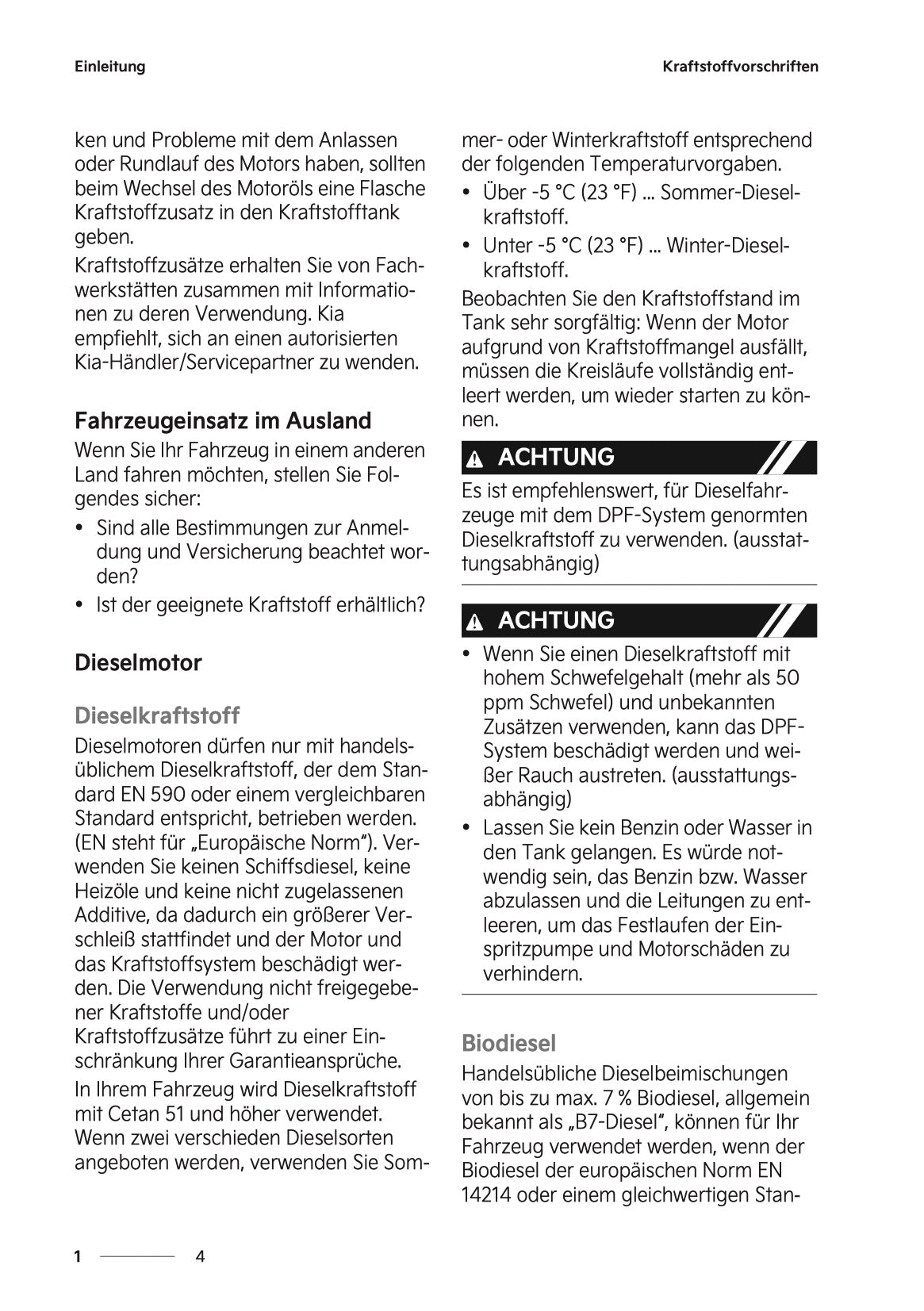 2026 Kia Sportage/Sportage Hybrid Owner's Manual | German