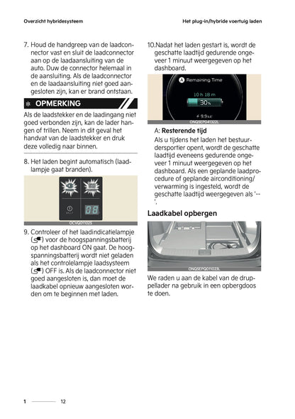 2024-2025 Kia Sportage Plug-in-Hybrid Owner's Manual | Dutch