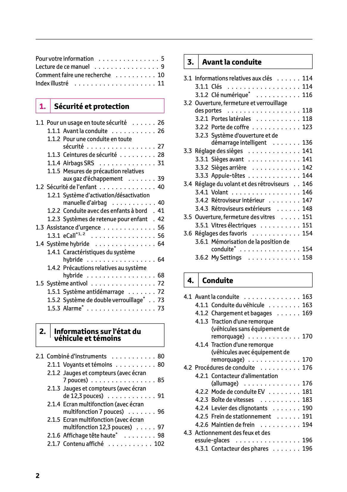 2025-2026 Lexus LBX Manuel du propriétaire | Français