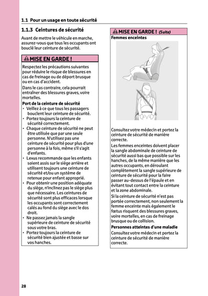 2025-2026 Lexus LBX Manuel du propriétaire | Français