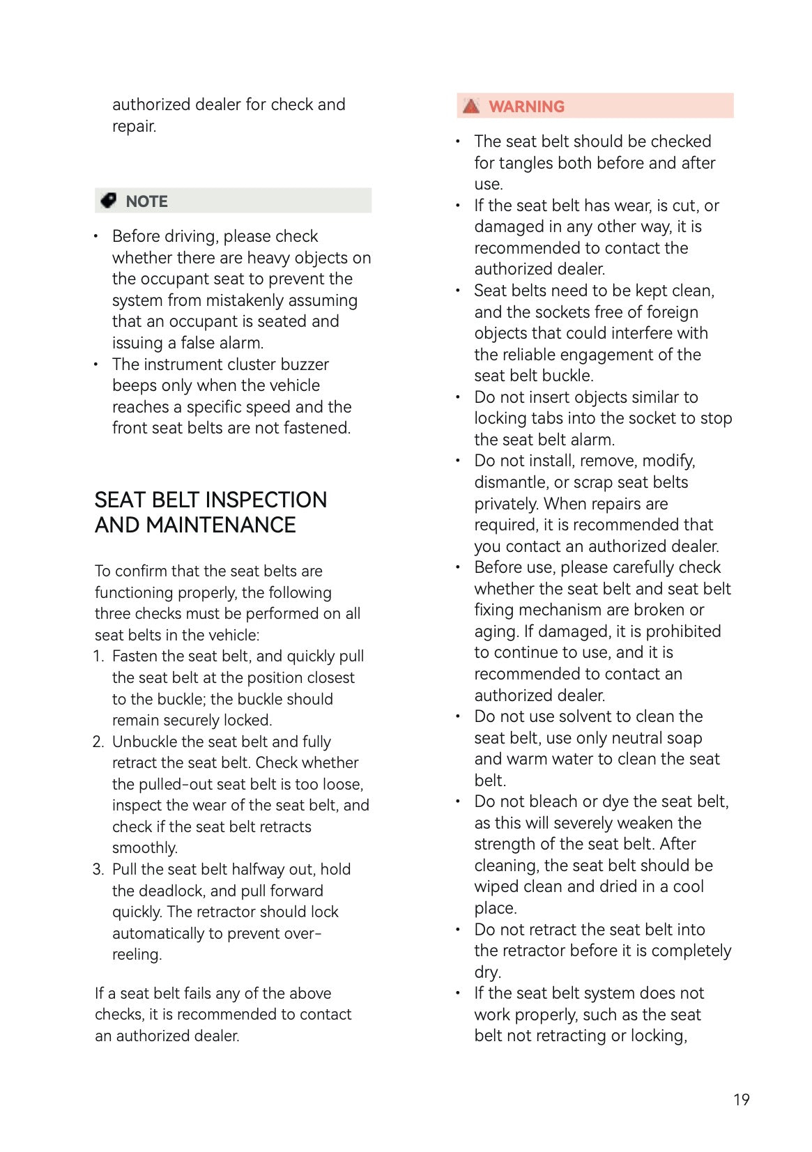 2025-2026 Leapmotor B10 Owner's Manual | English