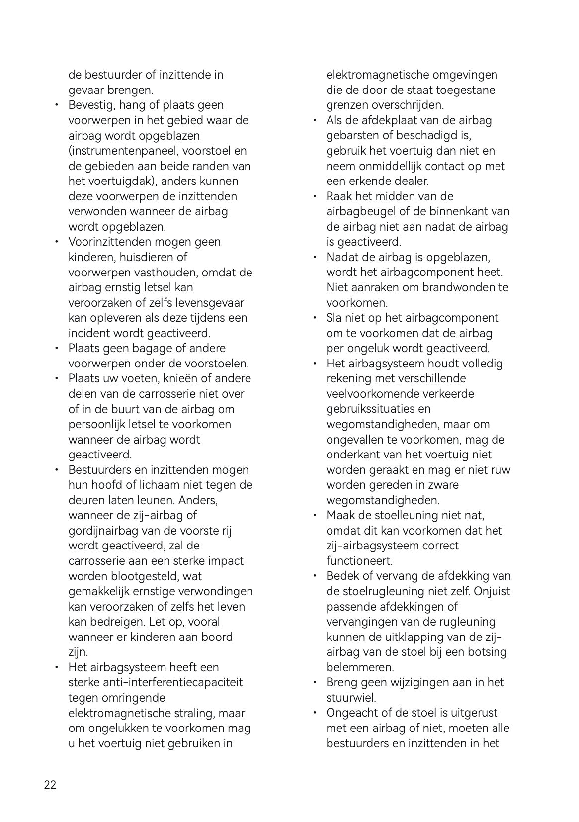 2025-2026 Leapmotor B10 Owner's Manual | Dutch