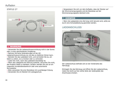 2025 Leapmotor T03 Owner's Manual | German