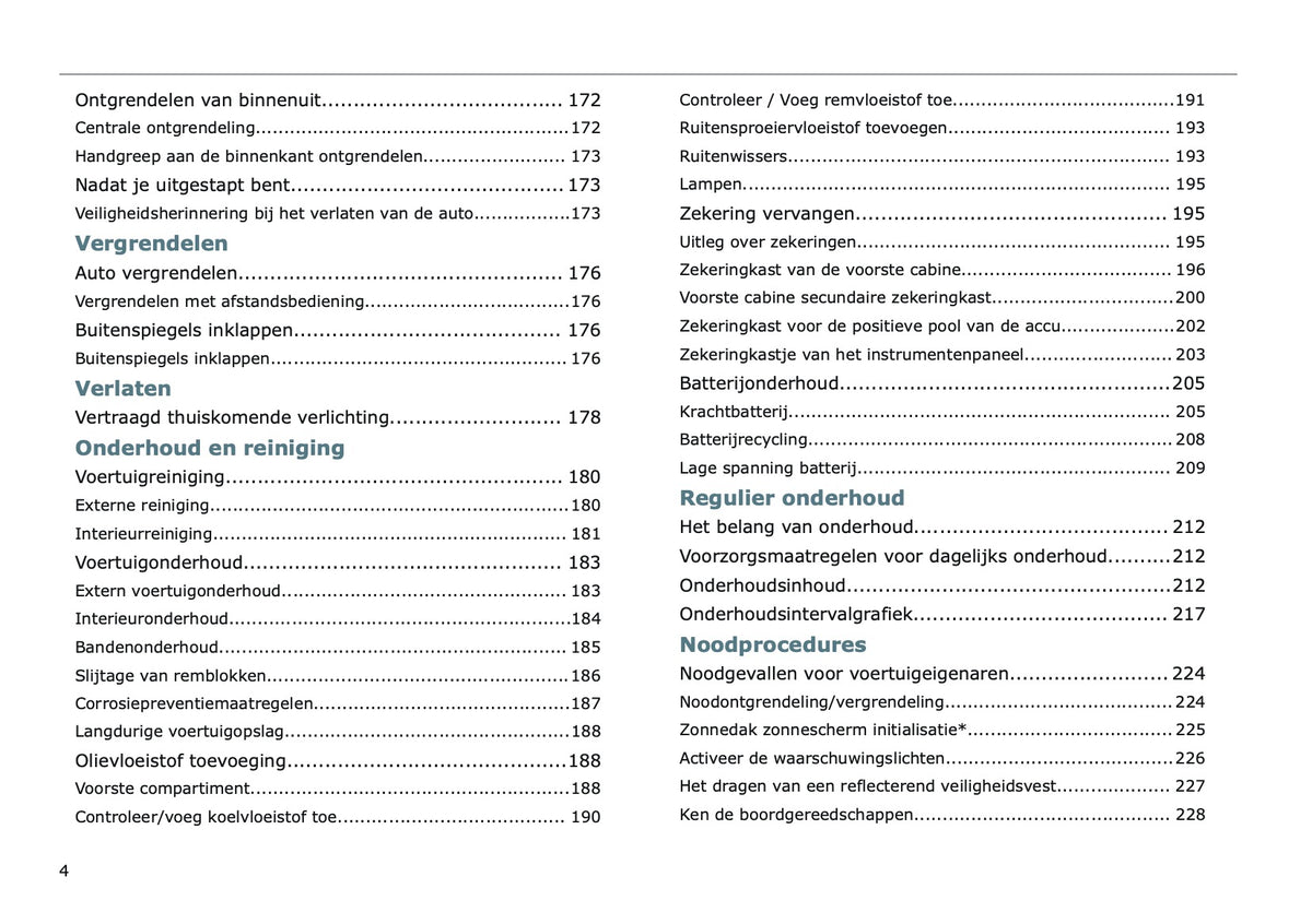 2025 Leapmotor T03 Owner's Manual | Dutch