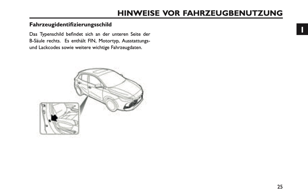 2025 MG MG3 Owner's Manual | German