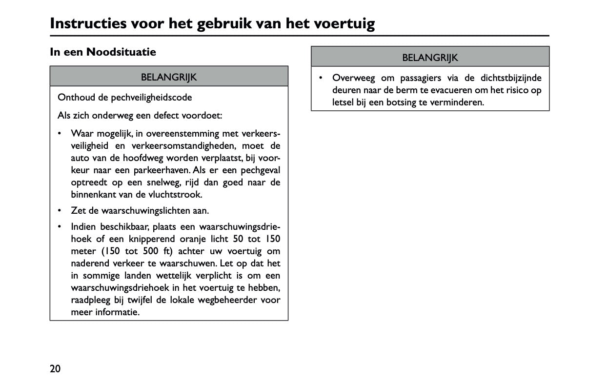 2023-2025 MG MG3 Hybrid+ Owner's Manual | Dutch