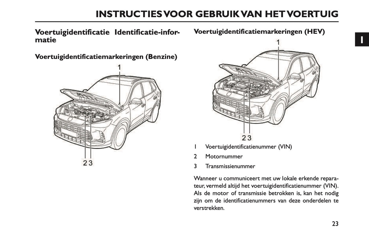 2024-2026 MG ZS/ ZS Hybrid+ Owner's Manual | Dutch