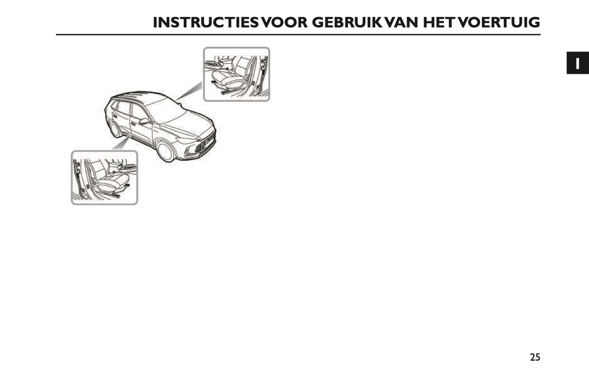 2024-2026 MG ZS/ ZS Hybrid+ Owner's Manual | Dutch