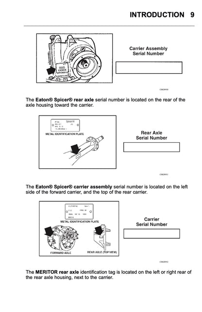 2010 Mack Pinnacle Series CHU Owner's Manual | English