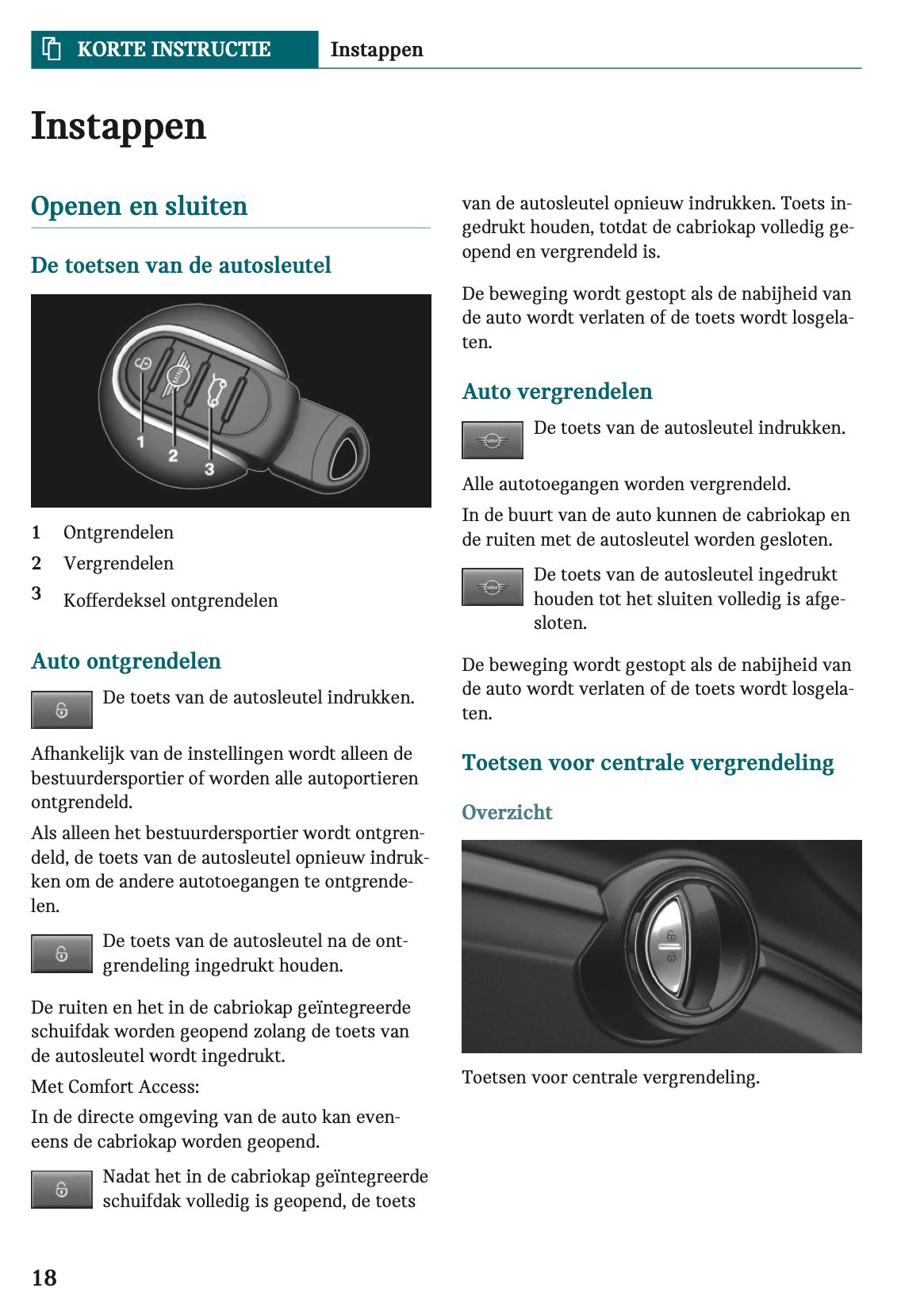 2022-2023 Mini Cabrio Gebruikershandleiding | Nederlands