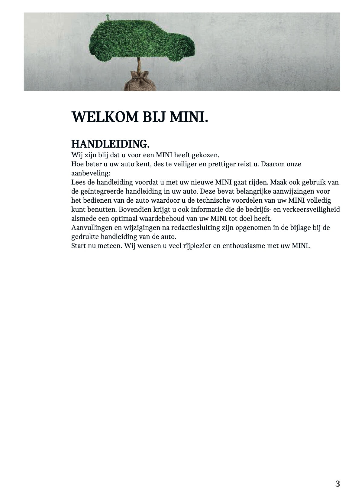 2022-2023 Mini Cabrio Gebruikershandleiding | Nederlands