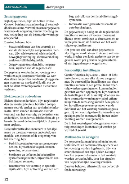 2021-2022 Mini Clubman Owner's Manual | Dutch