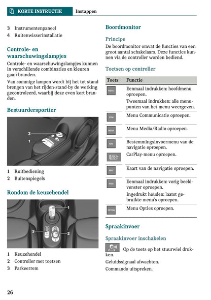 2023 Mini Cooper SE Owner's Manual | Dutch