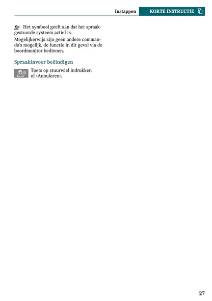 2023 Mini Cooper SE Owner's Manual | Dutch