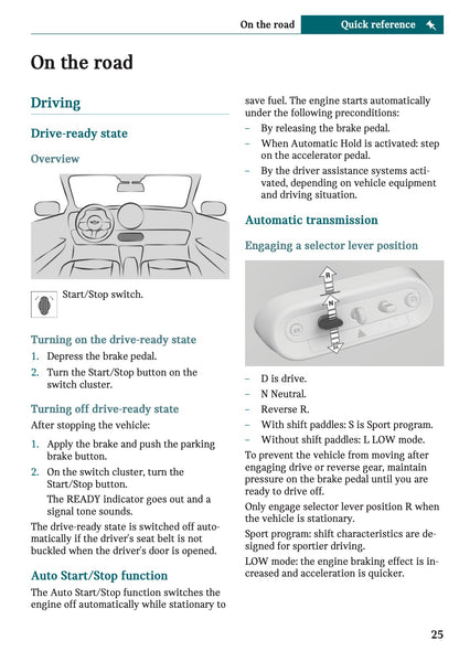 2026 Mini Cooper Convertible Owner's Manual | English US