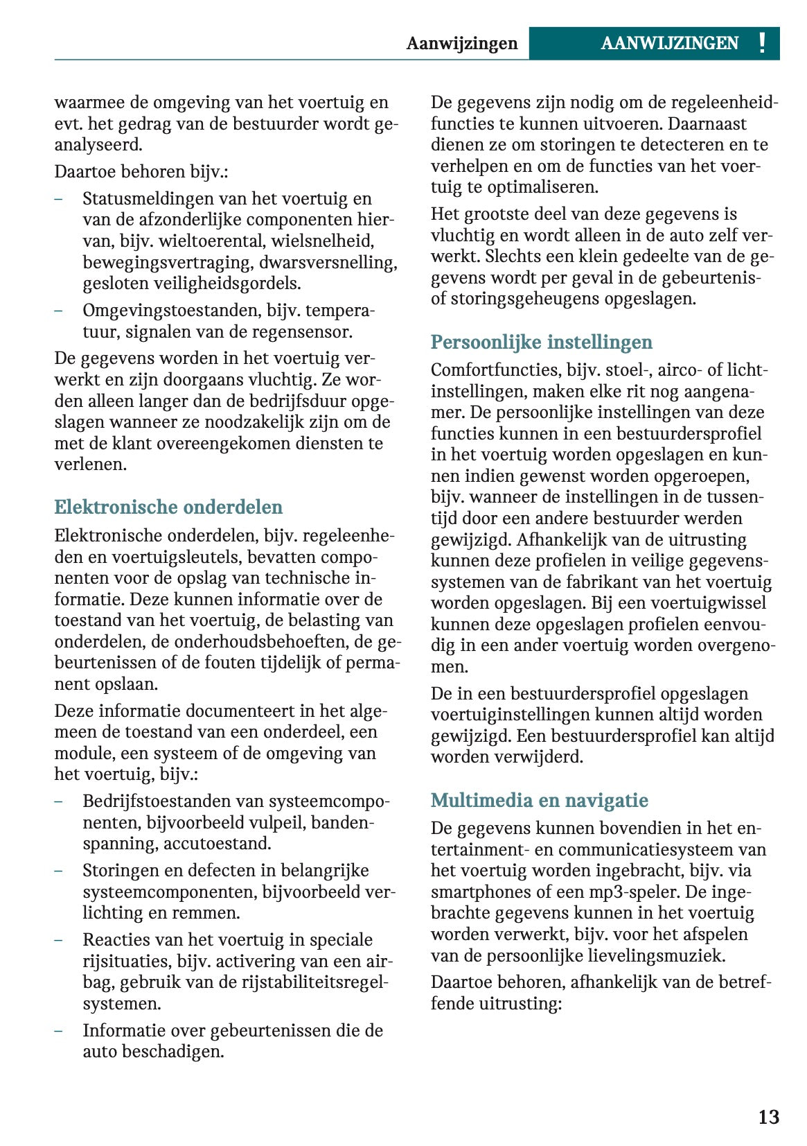 2023 Mini Mini Owner's Manual | Dutch