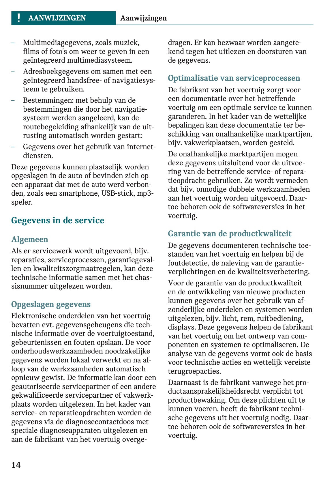 2023 Mini Mini Owner's Manual | Dutch