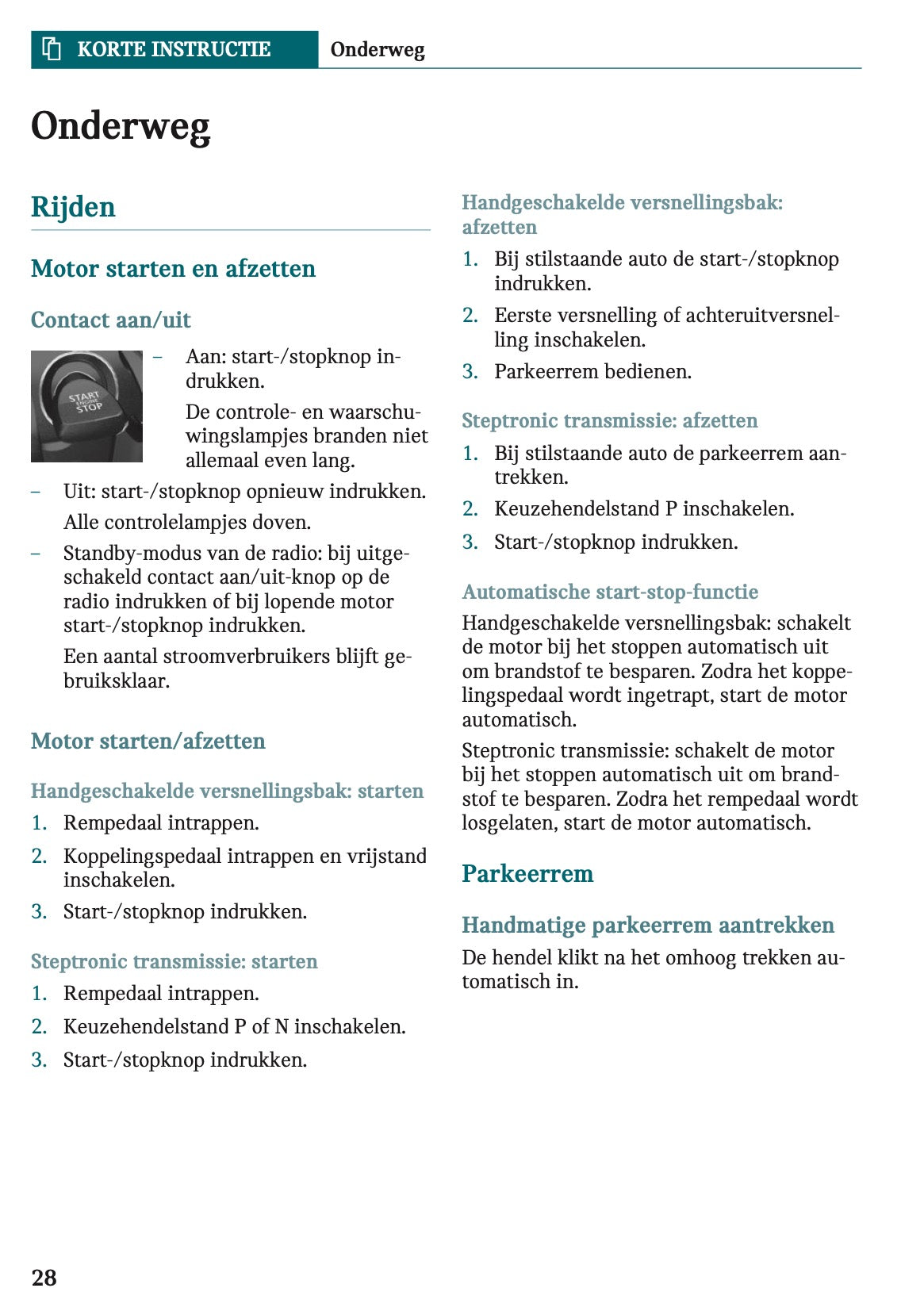 2023 Mini Mini Owner's Manual | Dutch