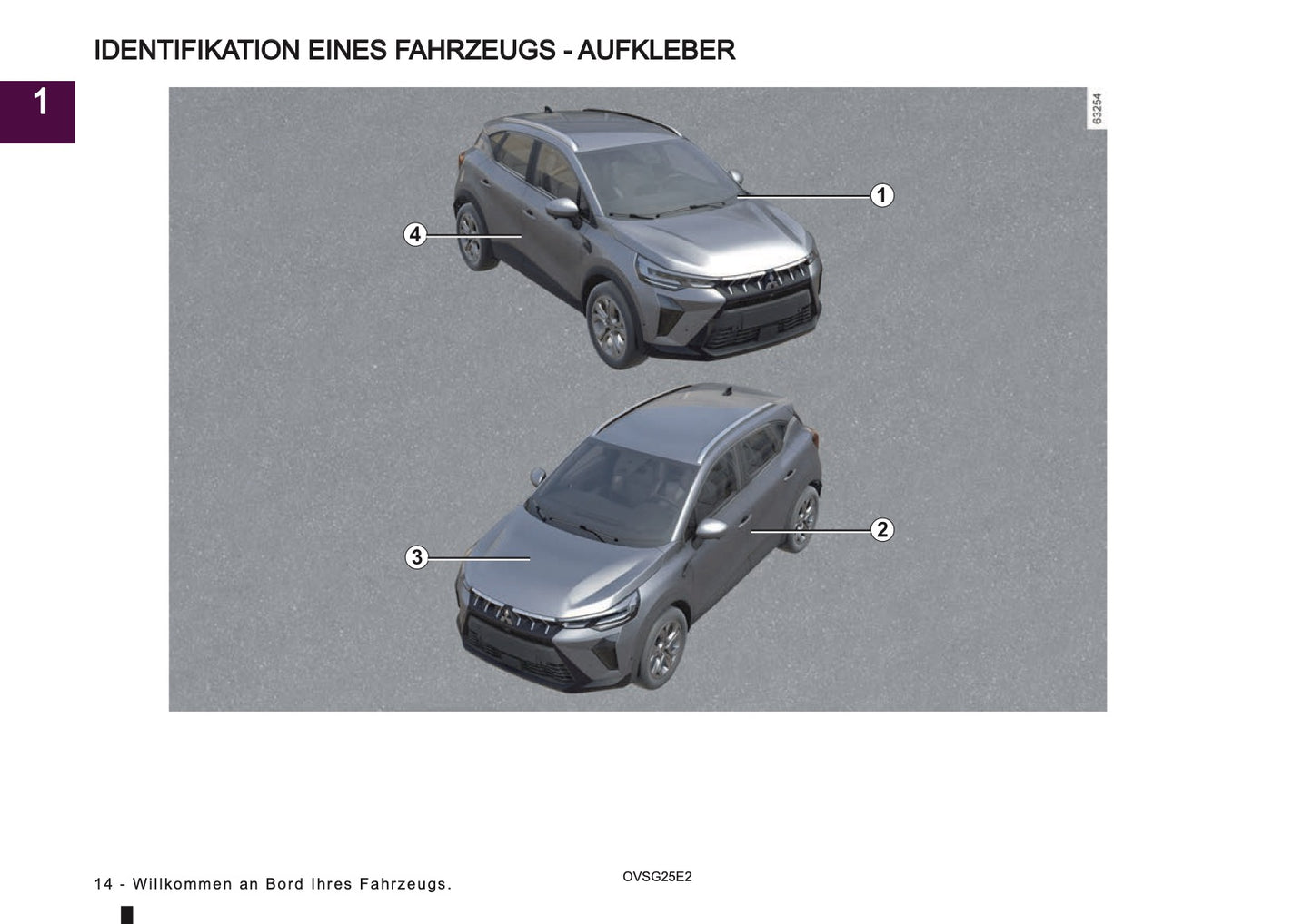 2025 Mitsubishi ASX Owner's Manual | German