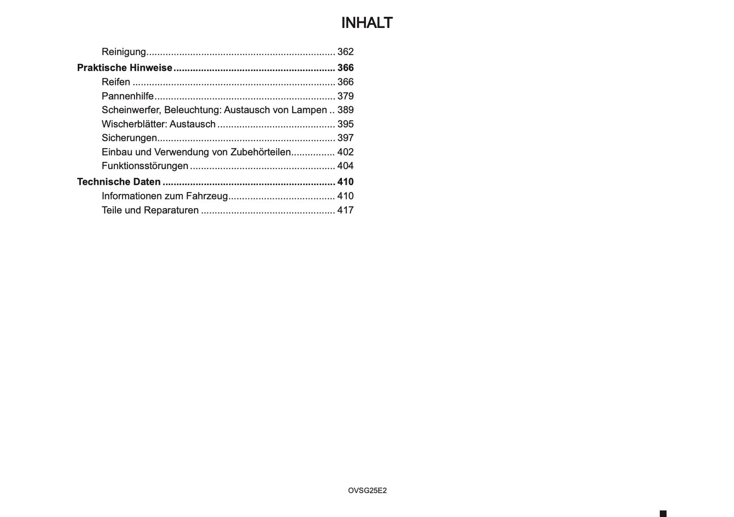 2025 Mitsubishi ASX Owner's Manual | German