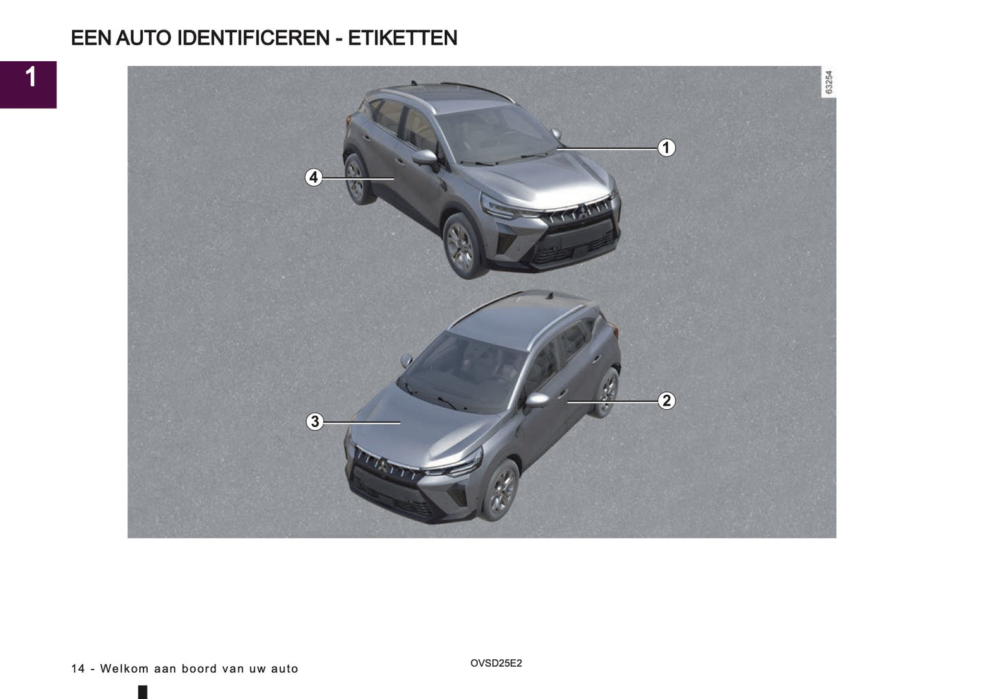 2025 Mitsubishi ASX Gebruikershandleiding | Nederlands