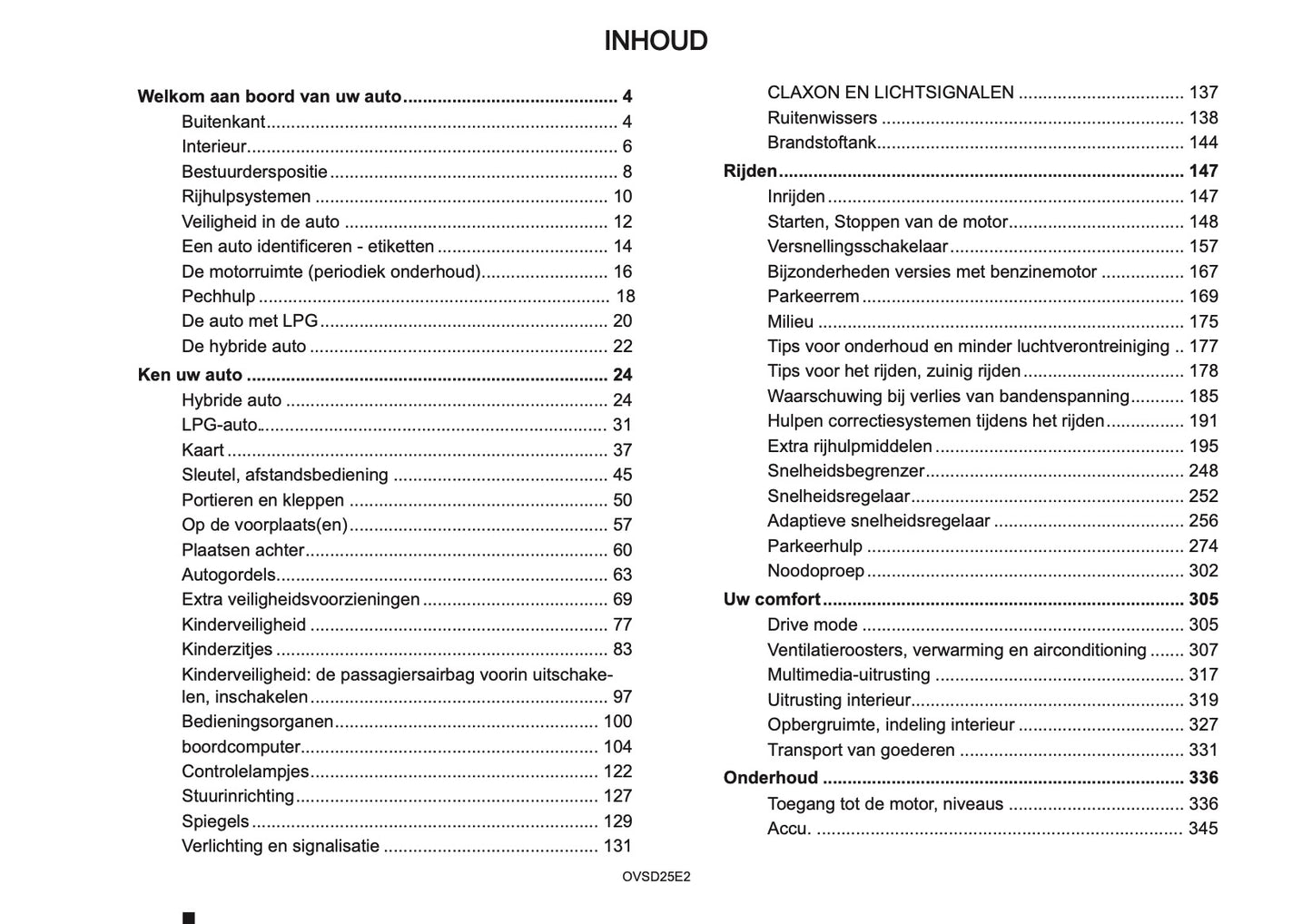 2025 Mitsubishi ASX Gebruikershandleiding | Nederlands