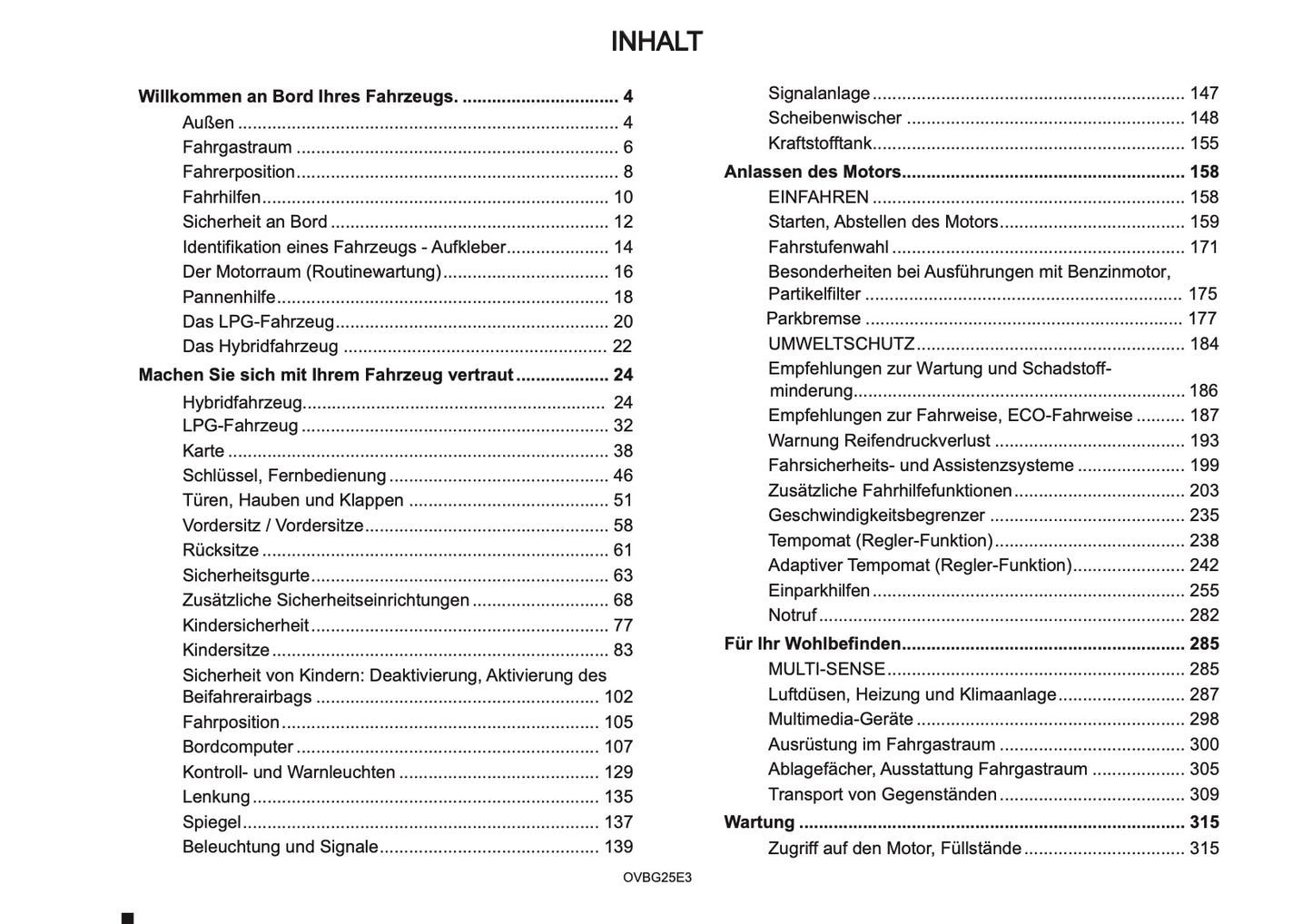 2025 Mitsubishi Colt Owner's Manual | German