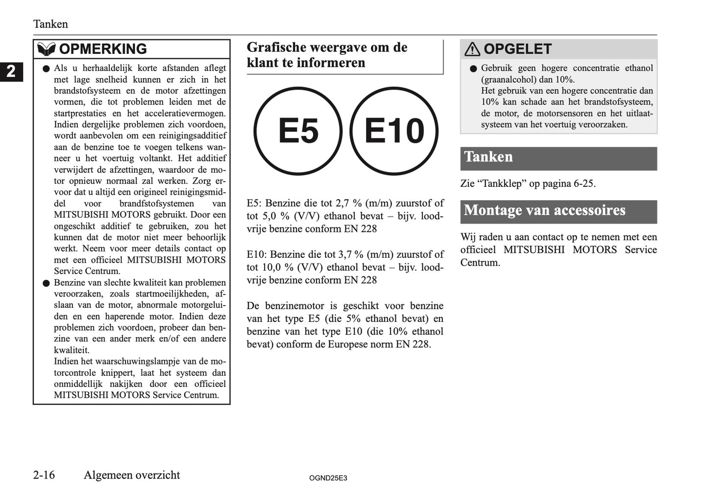 2025 Mitsubishi Outlander PHEV Gebruikershandleiding | Nederlands