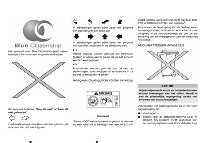 2022 Nissan Juke Hybrid Owner's Manual | Dutch