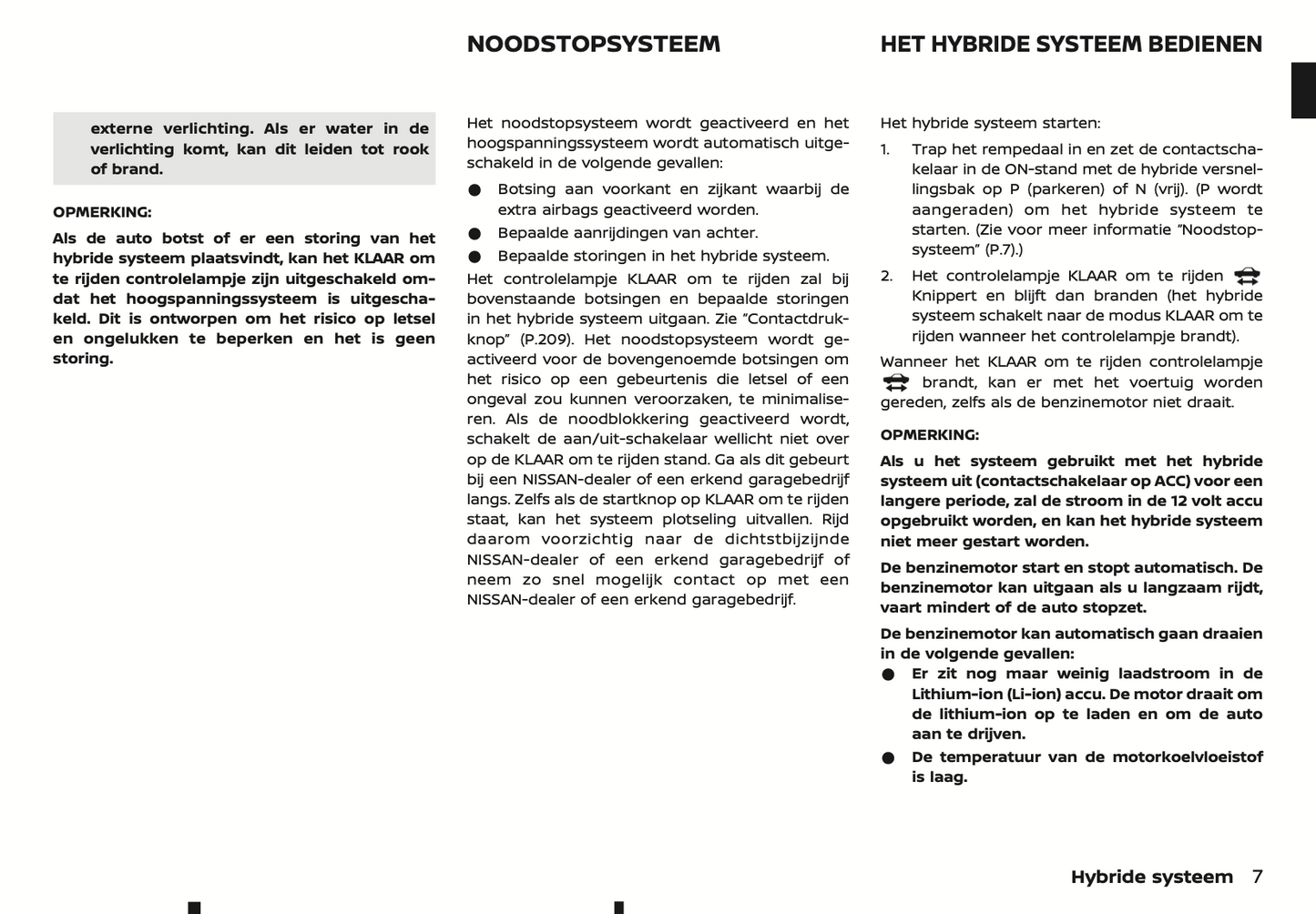 2022 Nissan Juke Hybrid Owner's Manual | Dutch