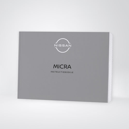 2026 Nissan Micra Owner's Manual | Dutch