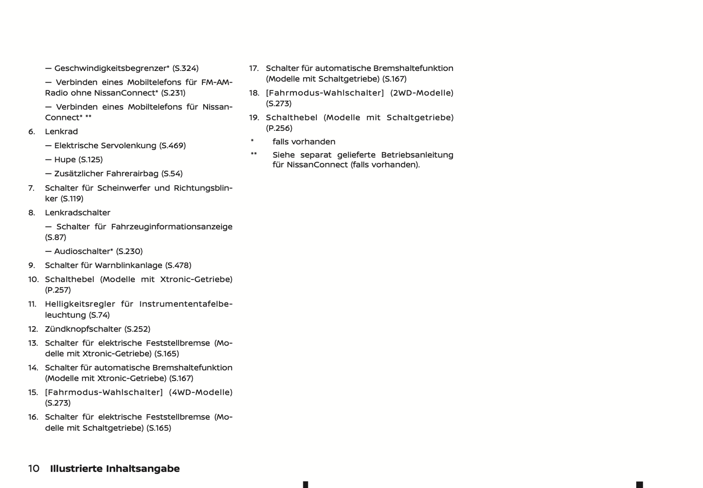 2023-2024 Nissan Qashqai Owner's Manual | German