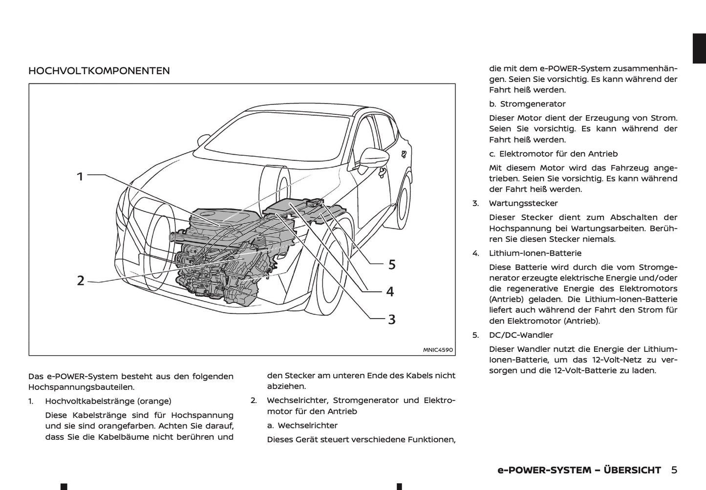 2025-2026 Nissan Qashqai e-Power Owner's Manual | German