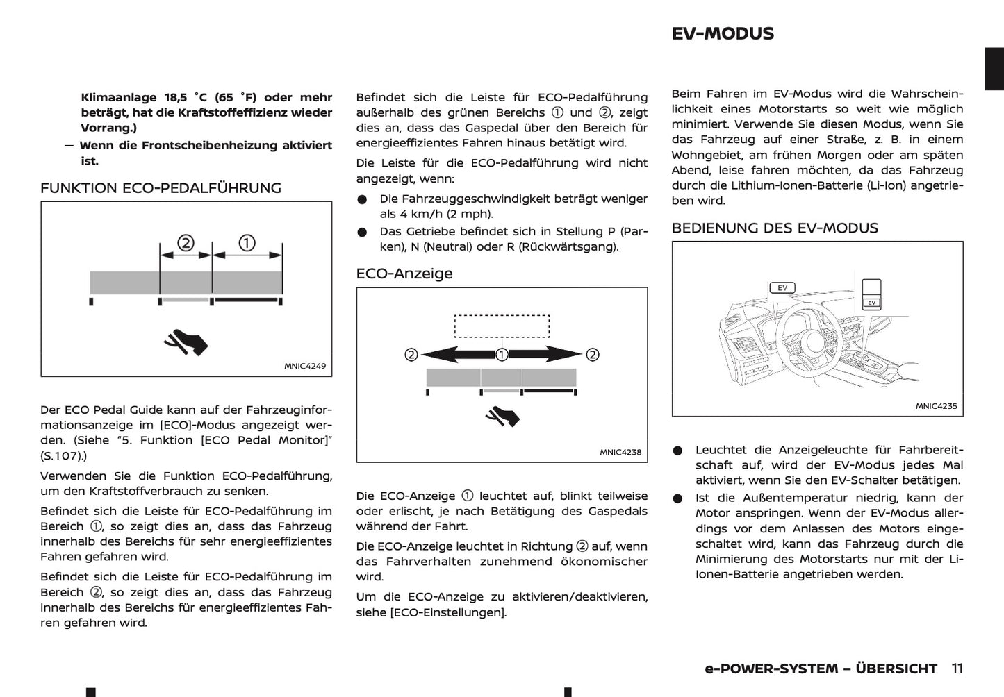 2025-2026 Nissan Qashqai e-Power Owner's Manual | German