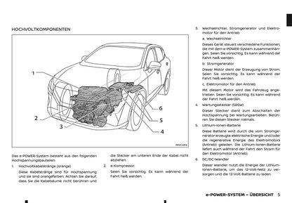 2026 Nissan Qashqai e-Power Bedienungsanleitung | Deutsch