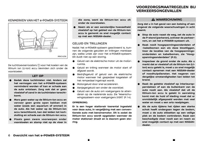 2025-2026 Nissan Qashqai e-Power Owner's Manual | Dutch